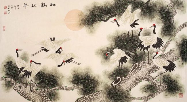 茶馆适合挂哪些国画图片（茶馆适合挂什么字画）