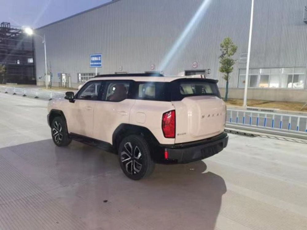 哈弗酷狗改装后挂备胎（哈弗大狗后边加备胎）